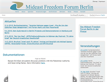 Tablet Screenshot of mideastfreedomforum.org